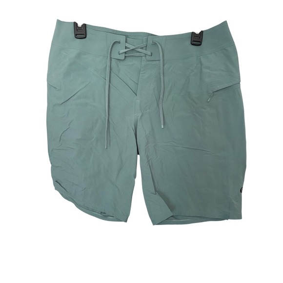 Lululemon Current State Board Short 10" Classic Fit Size 30 Green - Picture 1 of 9